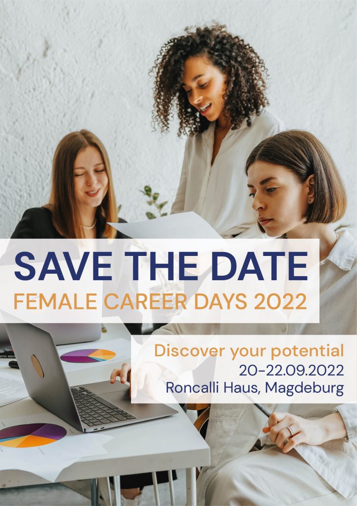 Female Career Days 2022: Discover your potential! @ Roncalli Haus and virtual